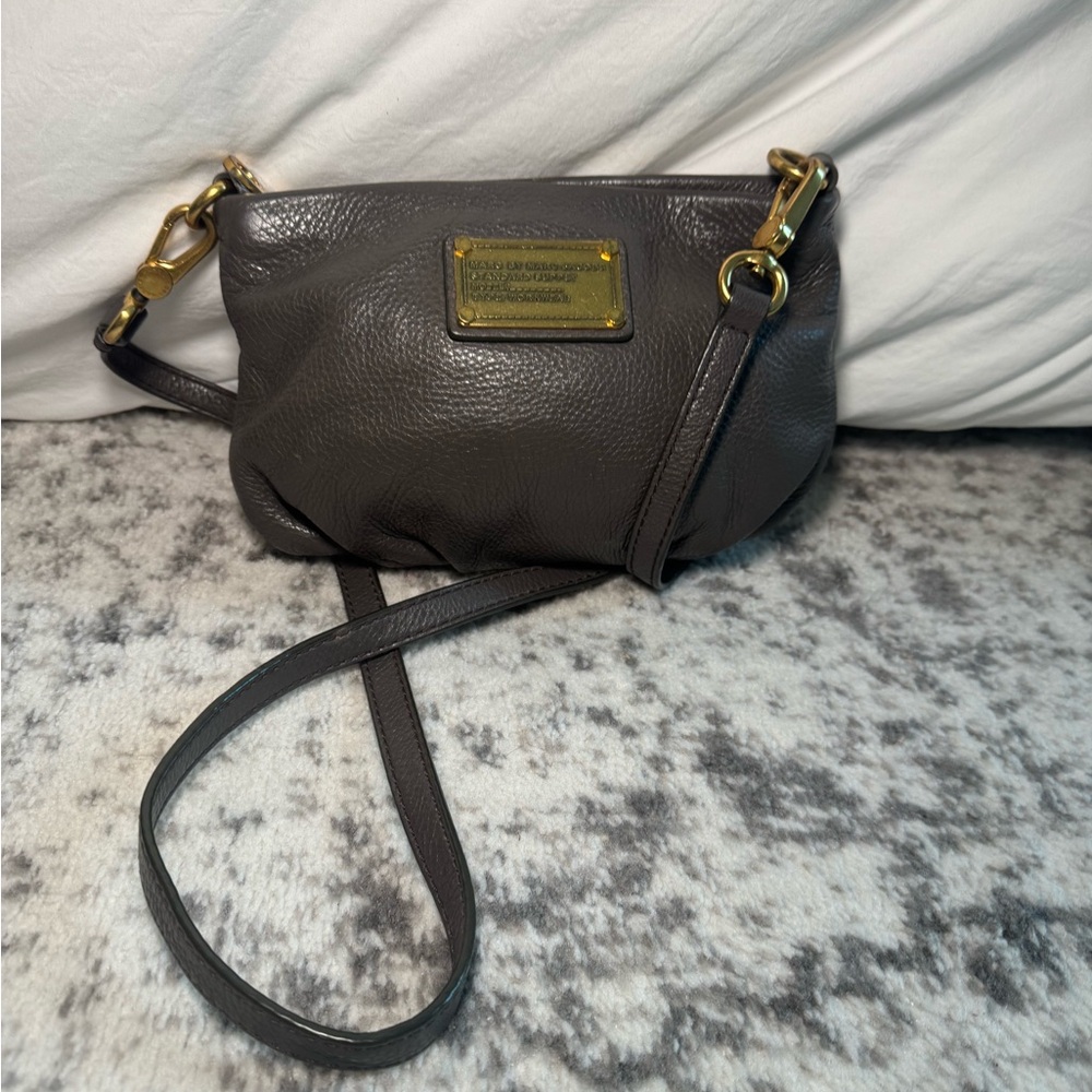 Marc Jacobs Classic Q Natasha Crossbody Bag – Brown – Authentic
